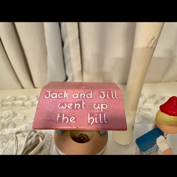 Vintage 70’s Nursery table lamp // Children’s table lamp - Picture 6 of 6